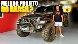 JEEP GLADIATOR COM PNEUS 37” E SUSPENSÃO FOX 25” [upl. by Erdnassak206]