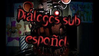 diálogos de Molten Freddy sub español Freddy Fazbear Pizzeria Simulator [upl. by Paloma]