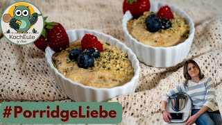 FrühstücksGlück aus deinem Thermomix®  Apfel Mandel Porridge in nur 10 Minuten [upl. by Edaj]