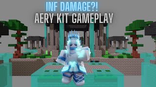 Roblox Bedwars Aery Kit Gameplay [upl. by Veronica301]