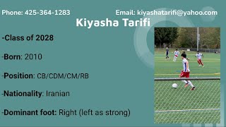 Kiyasha Tarifi Class of 2028 Highlights [upl. by Meyeroff]