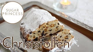 Stollen selber backen  Christstollen Weihnachststollen mit Lievito Madre  Sugarprincess [upl. by Tabshey327]