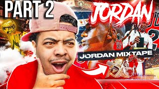 FIRST TIME WATCHING Michael Jordans HISTORIC Bulls Mixtape  The Jordan Vault PART 2 [upl. by Acimad778]