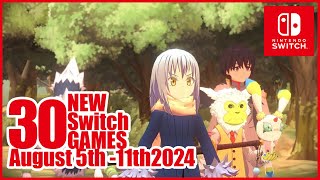 Upcoming Nintendo Switch Games August 5th 11th 2024 [upl. by Kania]