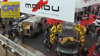 CMT Messe Stuttgart 2019  malibu Wohnmobile 40 Years Van 600  a company of carthago [upl. by Truman519]