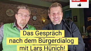 Das Gespräch mit Lars Hünich nach dem Bürgerdialog in Michendorf [upl. by Nosredna909]