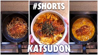 Easy Katsudon Rice Bowl Shorts [upl. by Pomeroy]