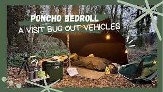 Poncho Canvas Bedroll Outhaus  Visit to Bug Out vehicle  Frying Pan Seasoning  Selection of Swag [upl. by Ternan862]