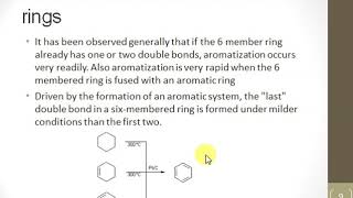 dehydrogenation reactions involving aromatization [upl. by Barthel]