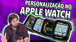 MOSTRADORES PERSONALIZADOS NO APPLE WATCH [upl. by Nidak]