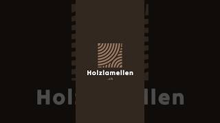 Holzlamellen aus schweizer Holz [upl. by Leodora]