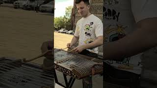 A virtuoso street cymbalist streetmusic gdansk trójmiasto artist music [upl. by Hoebart]