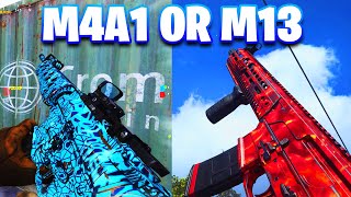 M4A1 vs M13 In Warzone Which Is Better To Use And Why [upl. by Brigit]