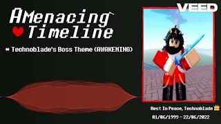 A Menacing Timeline OST Technoblades Awakening Theme [upl. by Sami]