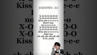 ENHYPEN ‘XO’ Lyrics kpop lyrics enhypen xo song music [upl. by Barren]