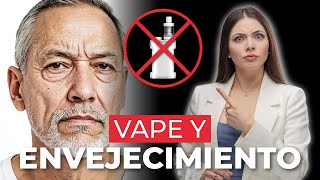 ¡Lo que el vapeo está haciendo a tu envejecimiento [upl. by Nanam]