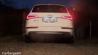 Audi Q5 SQ5 Exhaust Sound Compilation [upl. by Arehahs732]