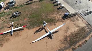 2 Paritech DG1000s flying Palomar RC  Dec 16 2023 in 4k [upl. by Akfir]