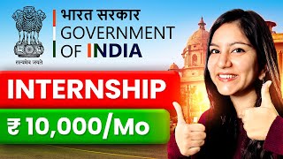 REVEALED ➤ Secrets to Get This Government Internship amp Earn ₹10kMonth  HURRY [upl. by Niffirg]