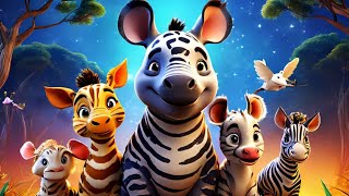 DONA ZEBRA Música Infantil Educação Infantil Zebra animais [upl. by Attekram]