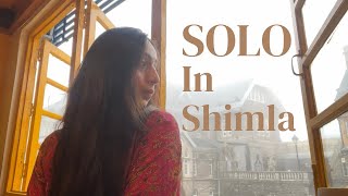 My solo trip in Shimla Cafés to go places to explore things to do amp more [upl. by Enimajneb]