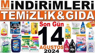 MİGROS İNDİRİMLERİ BU HAFTA  DETERJAN YUMUŞATICI  MİGROS GIDA İNDİRİMLERİ SON GÜN 14 AĞUSTOS [upl. by Lorenzo416]