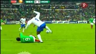 Mexico vs Honduras 10 Eliminatoria Sudafrica 2010 CONCACAF 09 09 09 [upl. by Ittap]