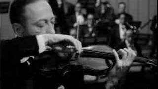 Jascha Heifetz plays Tchaikovsky Violin Concerto 1st mov [upl. by Britte]