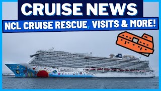 CRUISE NEWS Norwegian Cruise Line Rescue Carnival Ship Visits Holland America Incentive [upl. by Joshua]