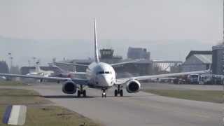 Sun Express B737800 first landing in 2013 at FDH HD [upl. by Eryt]