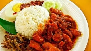 How to cook Nasi Lemak and Sambal Sotong Squid [upl. by Notserc410]