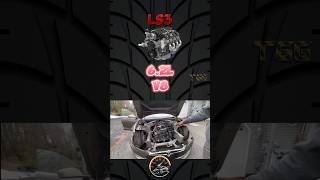 TESLA V8 💀tesla swap ev electric v8 musclecar ls3 camaro car cars aura algeria [upl. by Etom133]