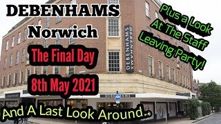 Debenhams Norwich The Final day amp Last Look Around 8521 [upl. by Carlotta]