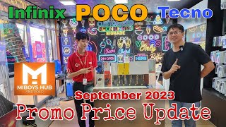 Promo Price Update September 2023 Infinix Zero 30 5G  Tecno Pova 5 Pro 5G  Poco F5 Pro Series [upl. by Larok933]