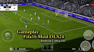 Gameplay  Link Apk Fifa16 Mod DFL24 Android  fifa16modeasportsfc24 fc24Gamepaly [upl. by Georgia]