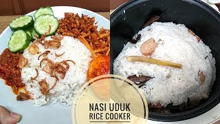 RESEP NASI UDUK RICE COOKER [upl. by Ko285]