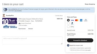 How to Get Lowes ⚡️ Coupon [upl. by Dlopoel]