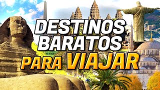 Países BARATOS para VIAJAR ⭐️ TOP 20 DESTINOS BARATOS [upl. by Hatnamas398]