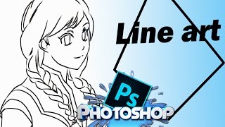 COMO DIBUJAR ANIME EN PHOTOSHOP CON MOUSE [upl. by Ydnal]