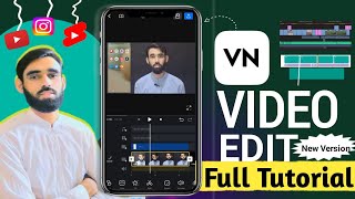 Vn App Se Editing Kaise Kare How to edit in vn video editor Vn Video Editor Full Tutorial in hindi [upl. by Golanka]