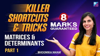 Killer Shortcuts amp Tricks  Characteristic Equation  Matrices amp Determinants  JEE Main 2024 [upl. by Alaham]