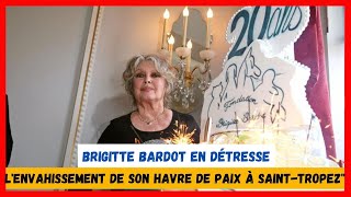 quotBrigitte Bardot en détresse  lenvahissement de son havre de paix à SaintTropezquot [upl. by Breed]