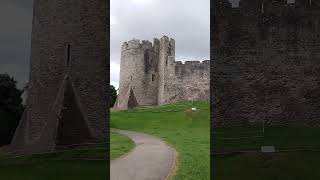 Front view of Chepstow Castle cadw chepstow [upl. by Sirak]