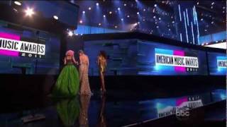 Nicki Minaj wins best hip hop album AMA Full Video Good Quality2011 [upl. by Munt]