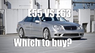 E55 VS E63 AMG W211  Which one to buy 4K [upl. by Dnivra]