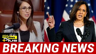 Lauren Boebert bashes Kamala Harris as she attends sons court hearing quotWeve got this MAGAquot [upl. by Alien287]