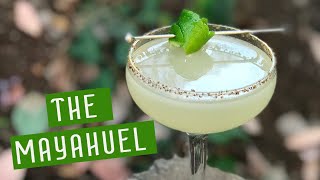 THE MAYAHUEL  Easy Mezcal Cocktail with 4 ingredients [upl. by Akcirre530]