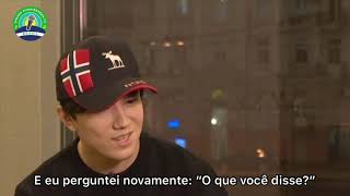 Dimash Kudaibergen  entrevista para o programa quotIn the morningquot legendas em Português [upl. by Linden]