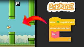 Flappy Bird in Scratch 6 Minuten Tutorial  Geddon Programmiert [upl. by Elhsa594]