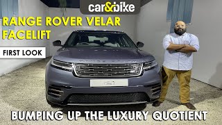 First Look Range Rover Velar Facelift [upl. by Georgette]